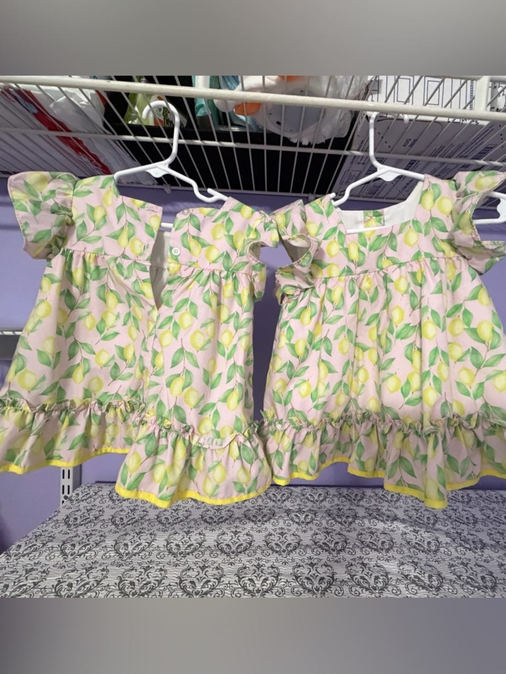 Bundle of 2 Stitchy Fish Spring/summer dresses 12mo.